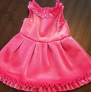 Genuine Kids by Osh Kosh Pink Velvet Dress